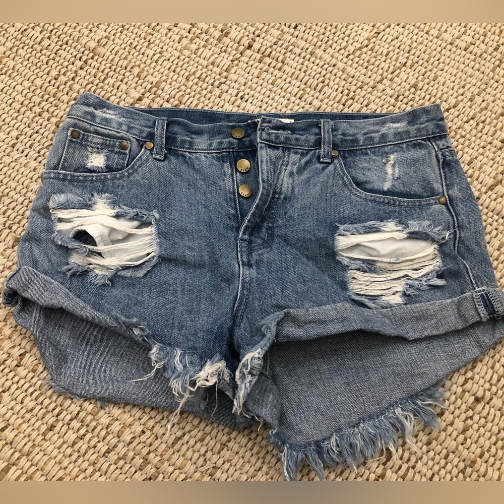 Jean shorts